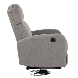 BarcaLounger Mission 733323 Fauteuil inclinable manuel tout cuir Pushback